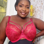 Panache Yasmin Non Padded Harness Plunge Bra, Ruby