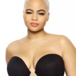 Felina Body Sculpt Strapless Bra, Black