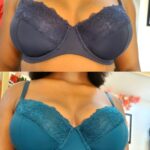 DORINA Levy Curves Pack of 2 Eco Unlined Wire Bras, Ink/Green