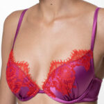 DORINA Fiesta Push Up Plunge Bra, Fuchsia