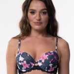 DORINA Magnolia Push Up Balcony Bra, Ink