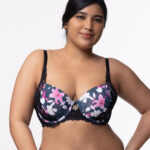 DORINA Magnolia Light Padded Demi Bra, Ink
