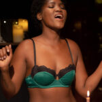 DORINA Netesha Light Padded Balcony Bra, Green