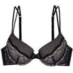 DORINA Solana Push Up Demi Bra, Black