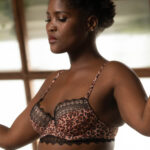 DORINA Zena Push Up Balcony Bra, Animal Black