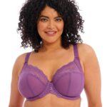 Elomi Charley Underwire Plunge Stretch Bra, Pansy