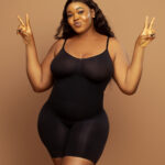 PowerSculpt Conceal Seamless Full Body Shapewear, Black