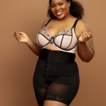 PowerSculpt Slim Latex Firm Control Hi Waist Butt Lifter Shorts