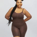PowerSculpt Conceal Seamless Low Back Full Body Shapewear, Brown