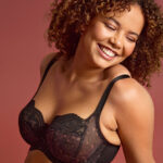 Panache Nina Balcony Bra , Black/Leopard