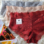 Essentials Marla Pack of 3 Lace Hipsters, PSG