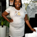 Essentials Maddie V-Neck Lounge Shirt, B839