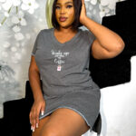 Essentials Maddie V-Neck Lounge Shirt, V720