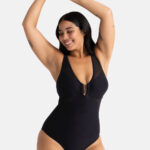 DORINA Sunyani Shaping Swimsuit, Black