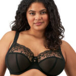Elomi Zarla Stretch Banded Full Cup Bra, Black