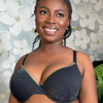 DORINA Scintilla Demi Bra, Black