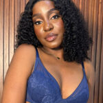 DORINA Clarise Plunge Light Padded Bra, Blue