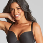 Panache Faith Moulded Plunge Bra, Noir