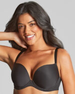 Panache Faith Moulded Plunge Bra, Noir