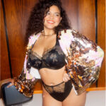 Elomi Teagan Underwire Padded Half Cup Bra, Almond