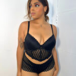 Essentials Alter Ego Padded Cropped Bustier & Boyleg, Black