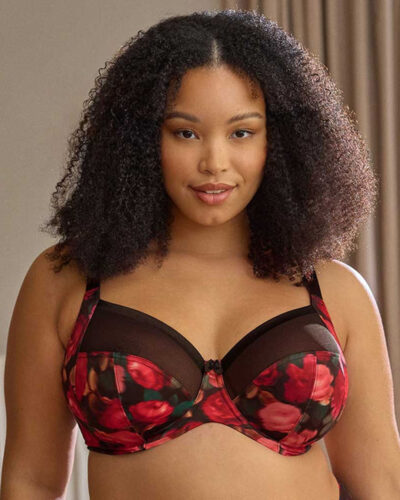 Sculptresse by Panache Bliss Full Cup Bra, Rose Print