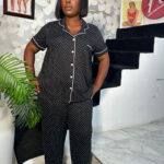 Essentials Lounge Around S/S PJ Set, D706C