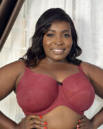 Panache Tango Essence Balcony Bra, Cherry Red - Image 6