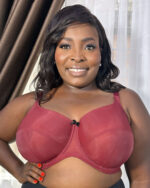 Panache Tango Essence Balcony Bra, Cherry Red