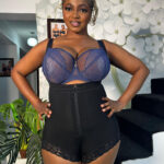 PowerSculpt Slim U-Shaped Post-Op Body Briefer, Black