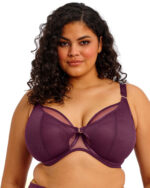 Elomi Kintai Plunge Bra, Blackberry
