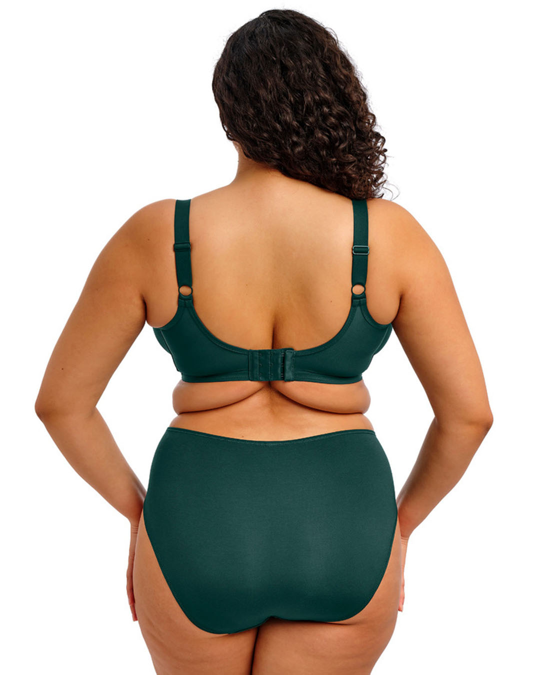 768x1075-pdp-tablet-EL4301-DPE-back-Elomi-Lingerie-Smooth-Deep-Emerald-Underwired-Moulded-Non-Padded-Bra Elomi Smooth Molded Bra, Deep Emerald - Image 2