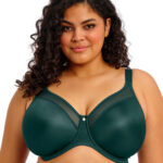 Elomi Smooth Molded Bra, Deep Emerald