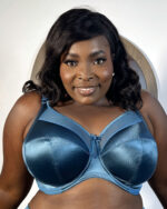 Goddess Keira Banded Bra, Mediterranean Blue - Image 5