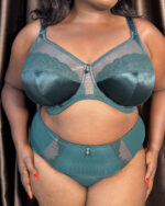 Elomi Cate Allure Full Brief, Deep Emerald - Image 4