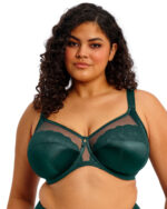 Elomi Cate Allure Full Cup Banded Bra, Deep Emerald