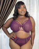 Elomi Kintai Full Brief, Blackberry - Image 3