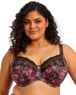 Elomi Morgan Stretch Banded Bra, Dark Romance