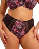 Elomi Morgan High Leg Brief, Dark Romance