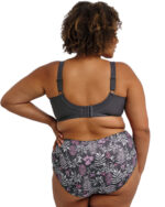 Goddess Kayla Banded Bra, Charcoal - Image 2