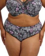 Goddess Kayla Brief, Charcoal