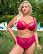 Gorsenia Vicky Full Bust Bra, Fuchsia K564/1-fuchsia - Image 4