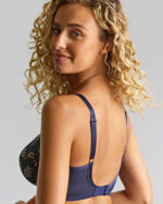 Panache Tango Balconette Bra, Navy Champagne - Image 3