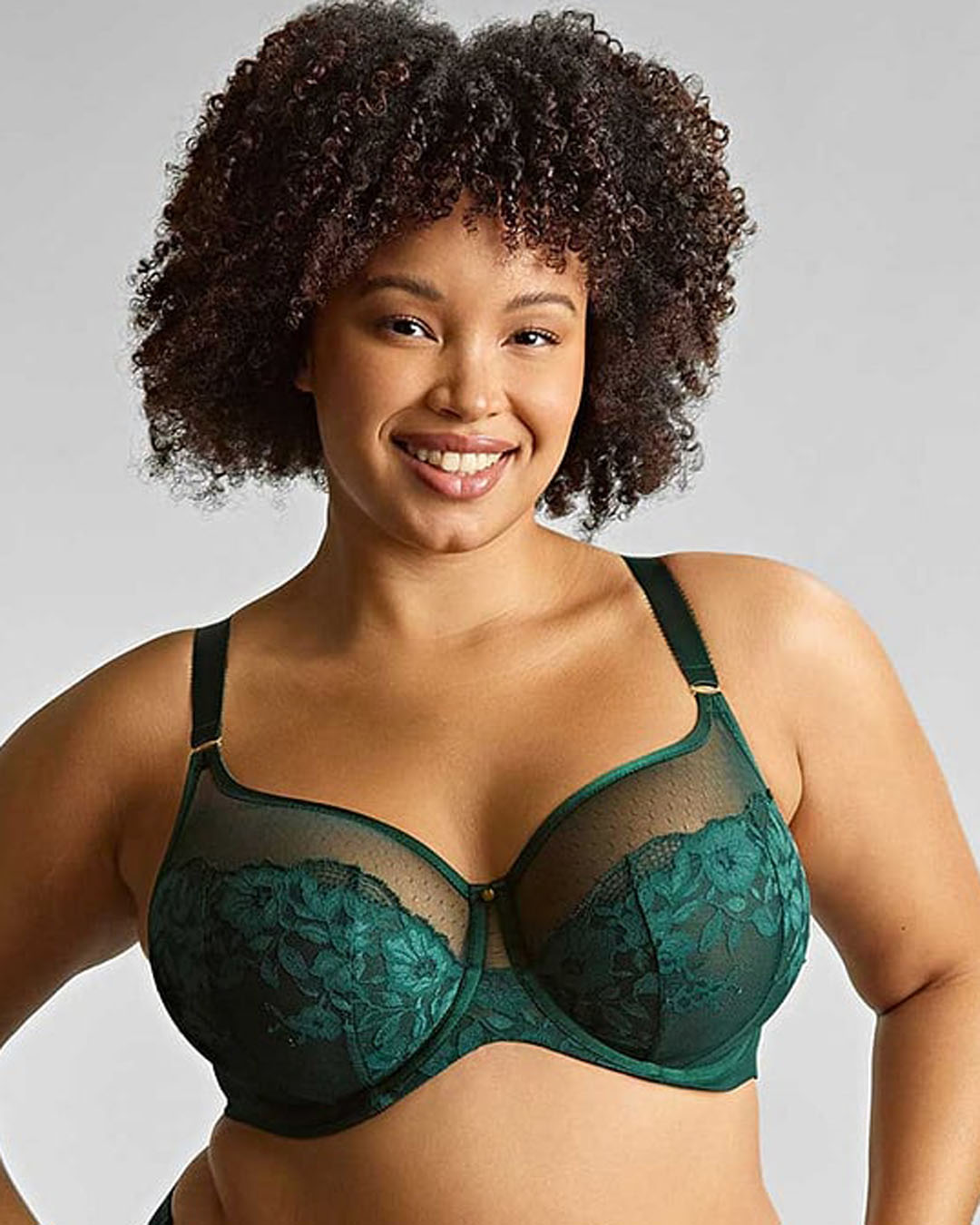 Sculpresse by Panache Josephine Full Cup Bra, Forest Green 10855-Green (1) Sculpresse by Panache Josephine Full Cup Bra, Forest Green - Image 3