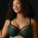 Sculpresse by Panache Josephine Full Cup Bra, Forest Green