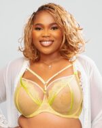 Gorsenia Paradise Harness Bra, Lime - Image 2