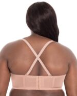 Goddess Verity Underwire Lace Strapless Bra, Fan - Image 2