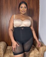 PowerSculpt Conceal Thigh & Tummy Shaper, Black