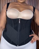 PowerSculpt Slim 7 Steel Bone Mesh Waist Cincher Vest - Image 4