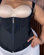 PowerSculpt Slim 7 Steel Bone Mesh Waist Cincher Vest - Image 2